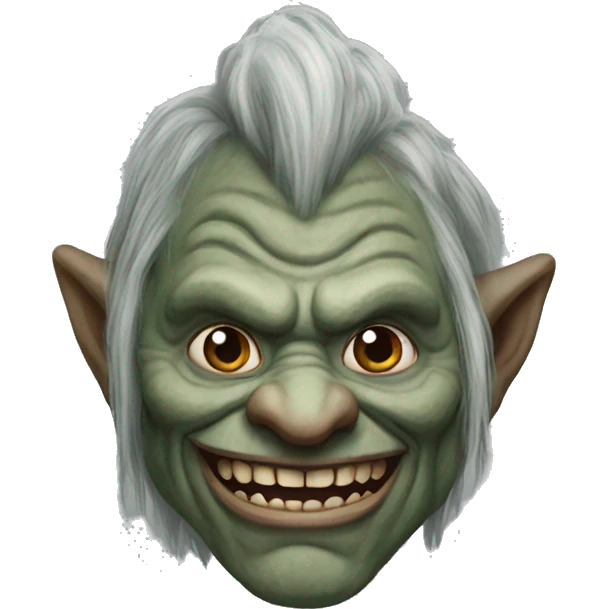 troll from Dungeons & Dragons super realistic emoji