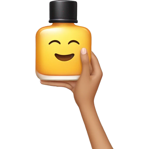  holding perfume emoji