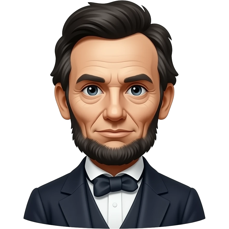 Midget Abraham Lincoln emoji