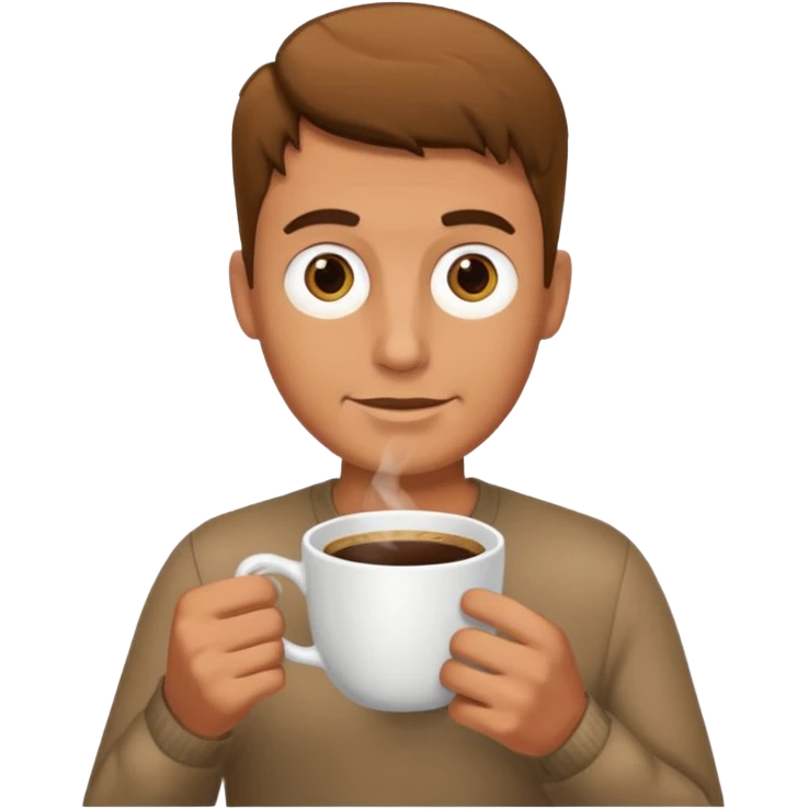 man People Holding Cup emoji