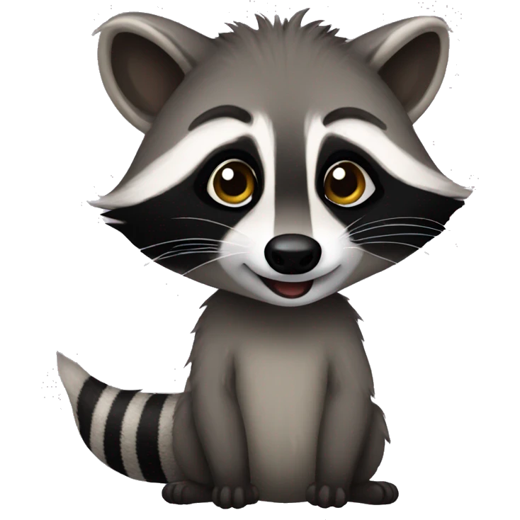 raccoon named mauney emoji