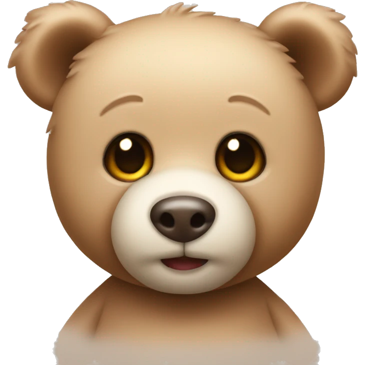 Cute Teddy bear emoji