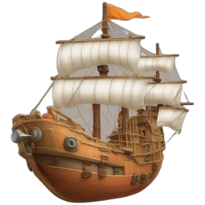 son goku as a ship emoji