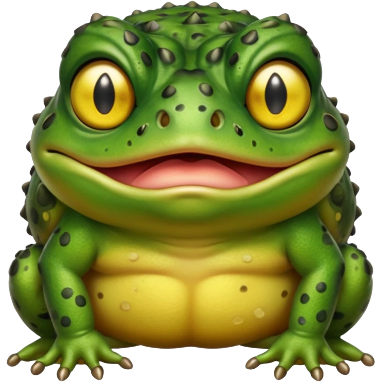 Angry toad emoji