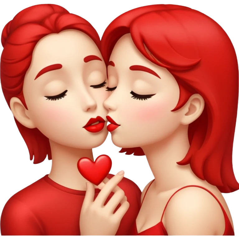 Sending kiss emoji