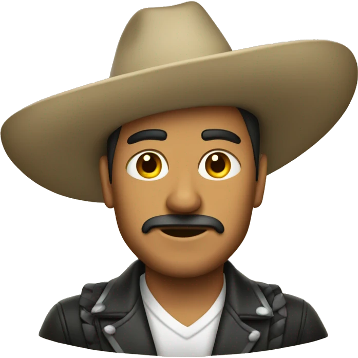 Mexicano con sonbrero emoji