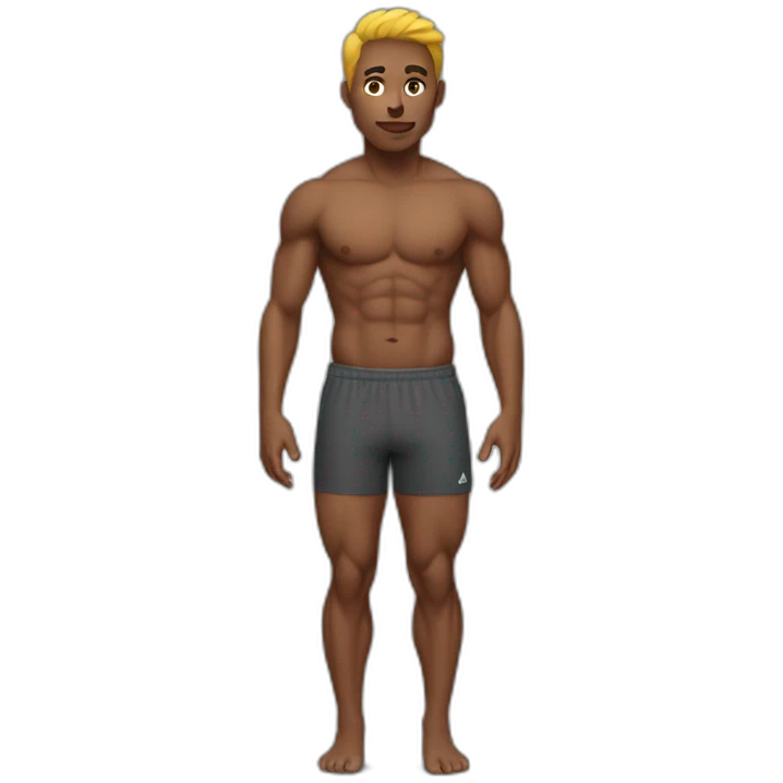 athletic body emoji