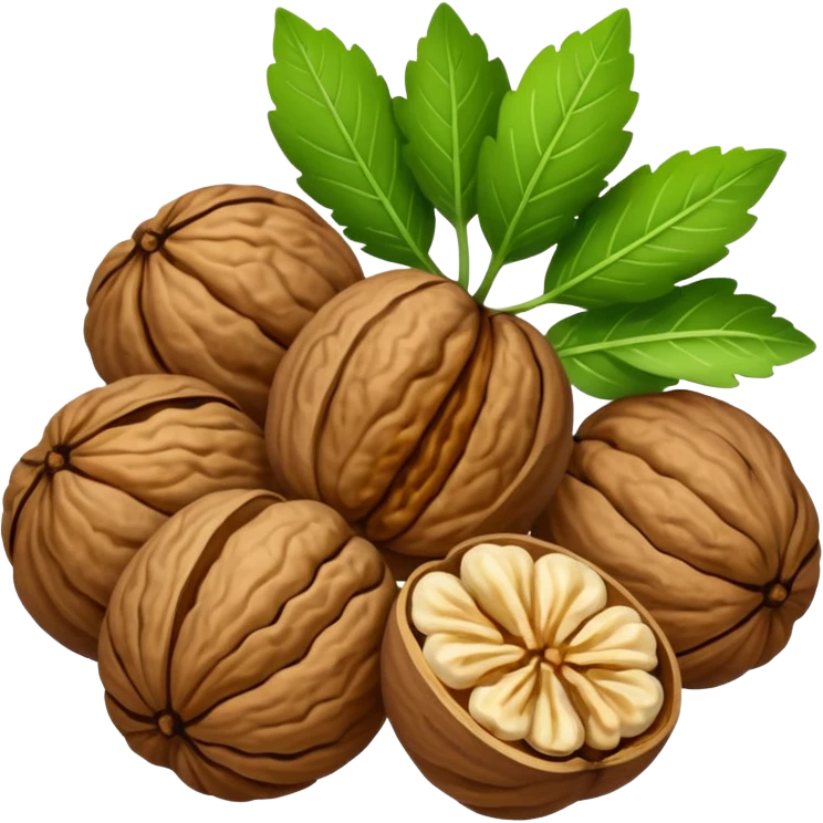 орехи и зелень emoji