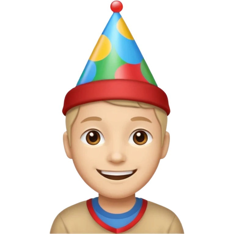 Plane Birthday cap  emoji