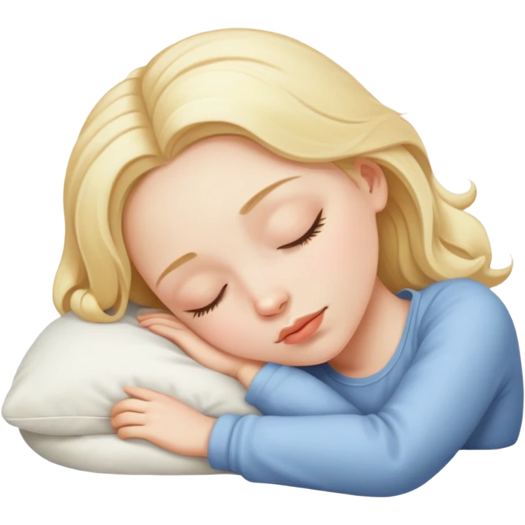 girl sleeping emoji