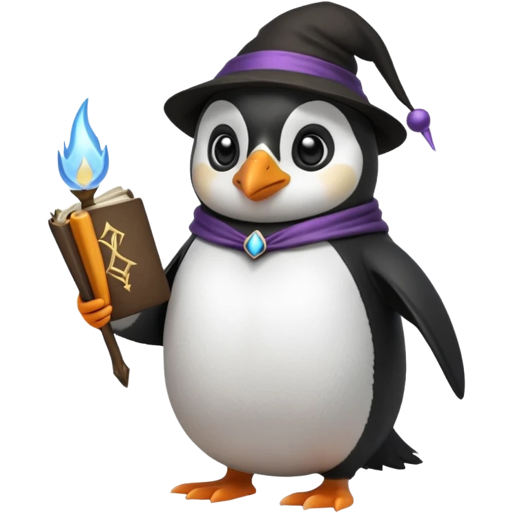 Un piguino echisero emoji