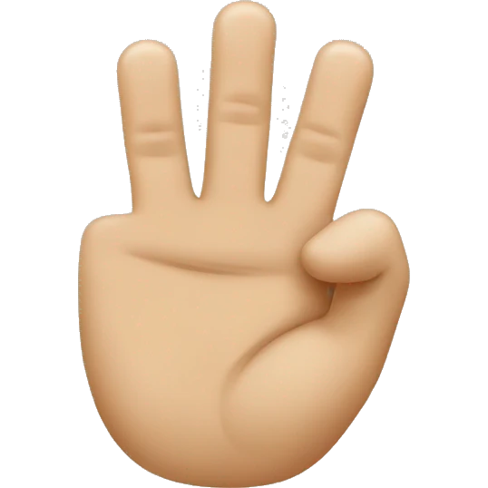 FINGERS ATTACHING A PUSHPIN emoji