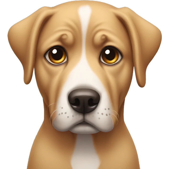 Dog sad emoji
