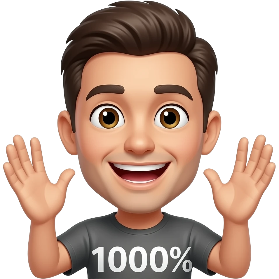 1,000% emoji