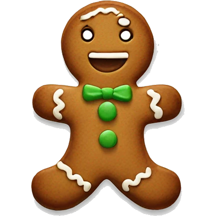 Gingerbread emoji