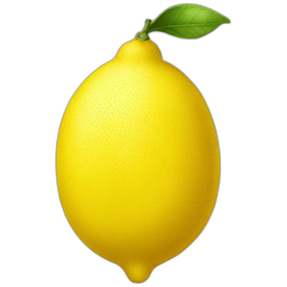 lemon emoji