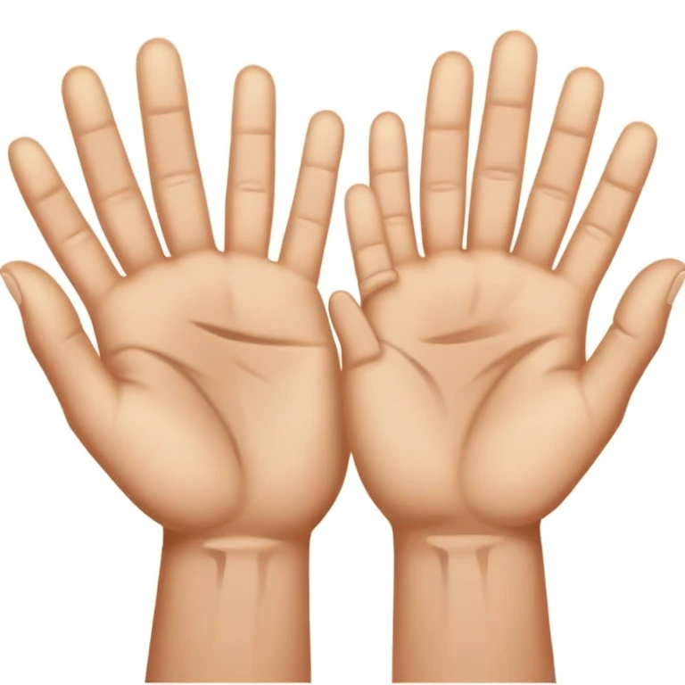 begging hands emoji