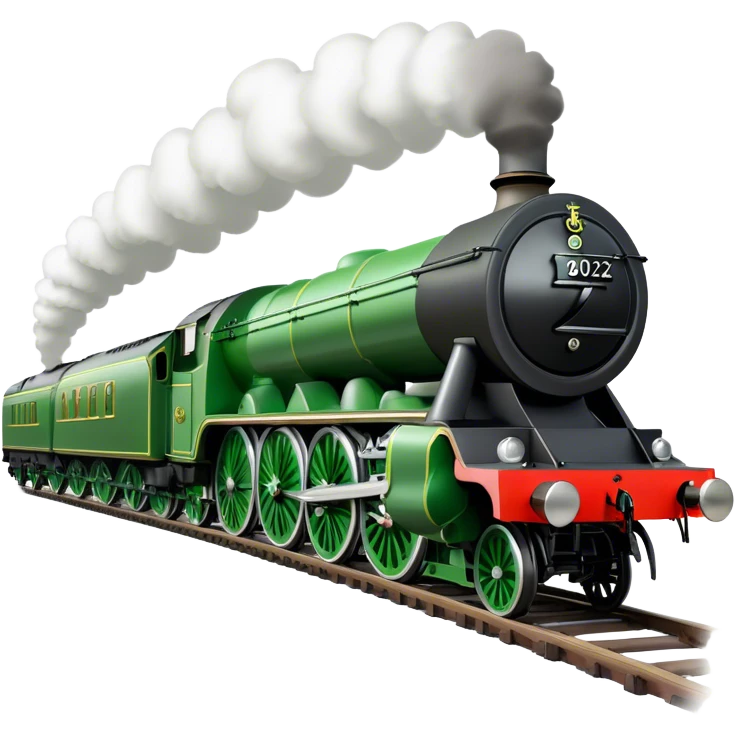 Steam Train - Flying Scotsman (Model Year: 2022) (Iconic colour: Green) emoji