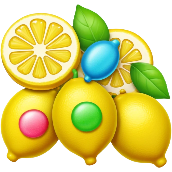 lemonhead candys logo emoji