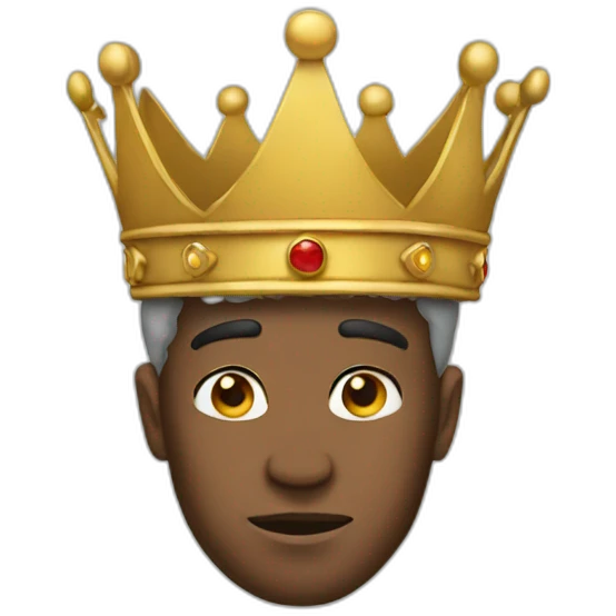 King crown emoji