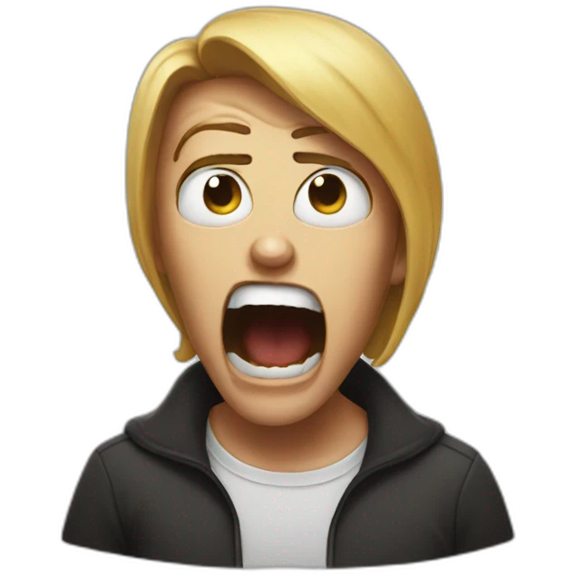 Scream emoji