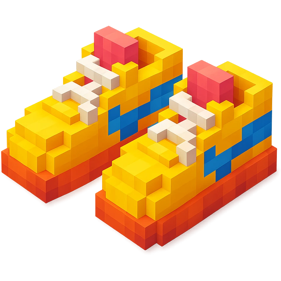Minecraft Shoes  emoji