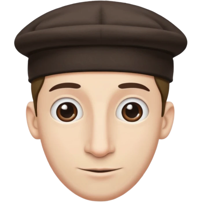Jew big nose kippa emoji