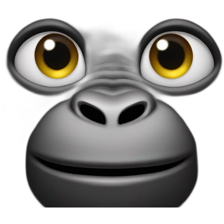 baby Gorilla face emoji