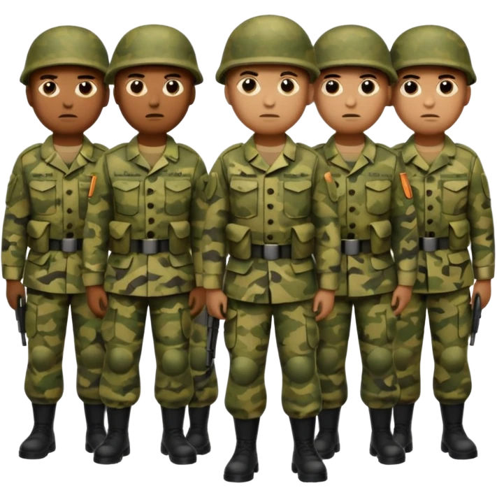 military emoji