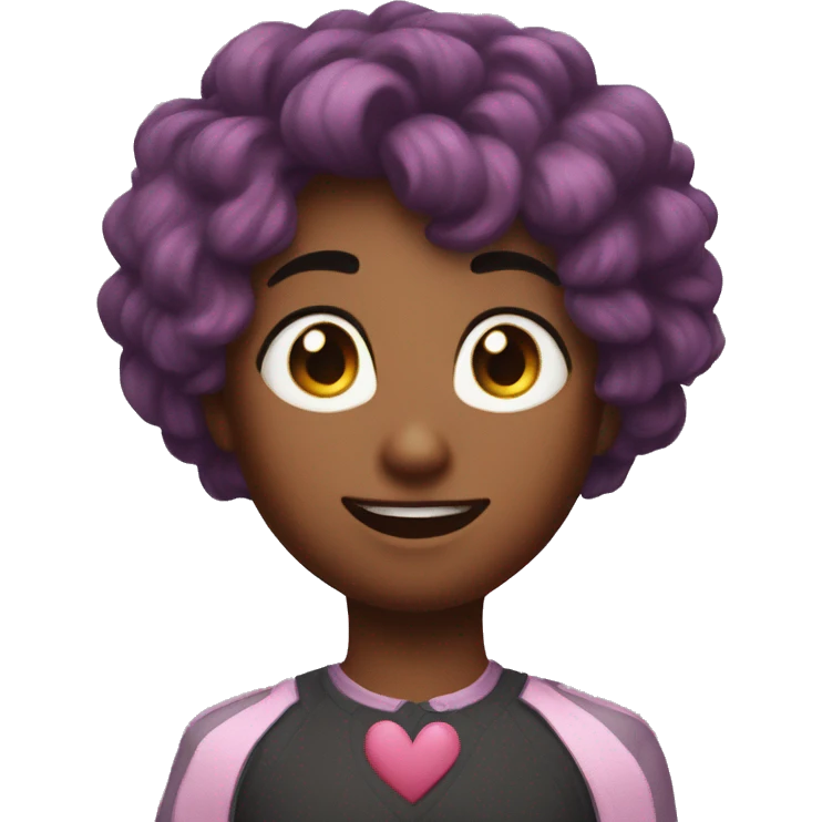 Celeste heart  emoji