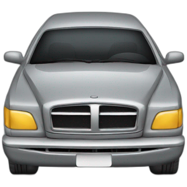Grey main cooke car emoji