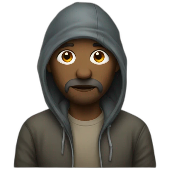Homeless emoji