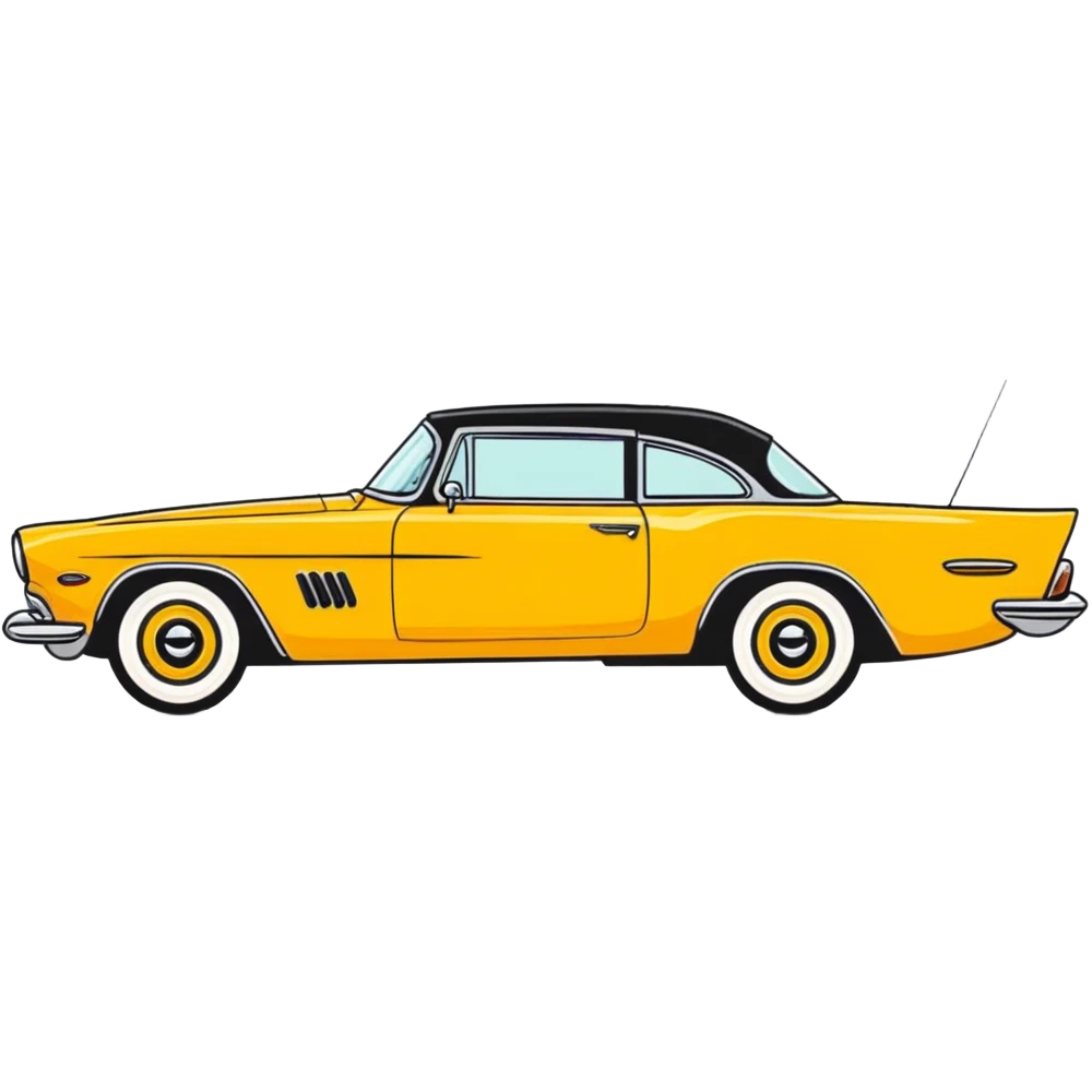 vintage classic car emoji