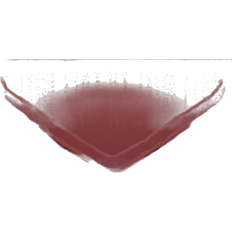 Dark red mail emoji