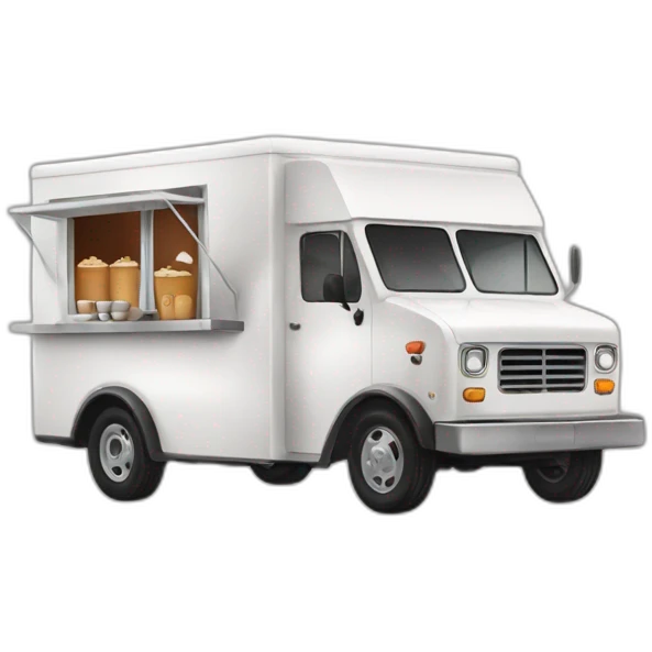 Coffee truck emoji
