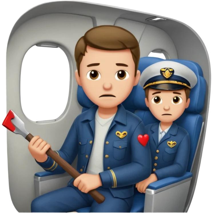 13 y/o Brian robeson at the beginning of Hatchet
struggling with his parents' recent divorce and harboring . He is angry, self-pitying
He is carrying a hatchet
He is in a single-engine plane with a pilot who soon suffers a heart attack, leaving Brian to navigate the crash and his new, harsh reality. emoji