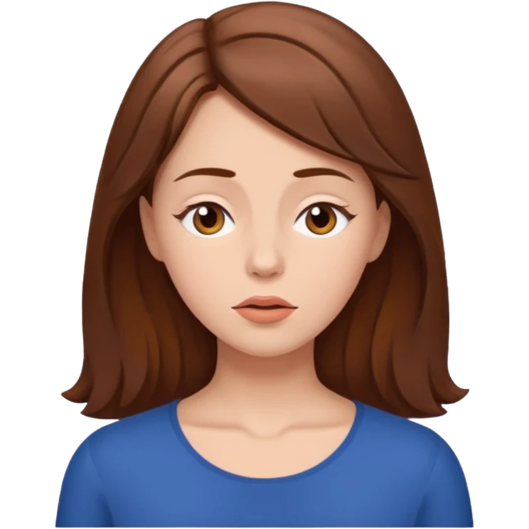 a woman taking dih emoji