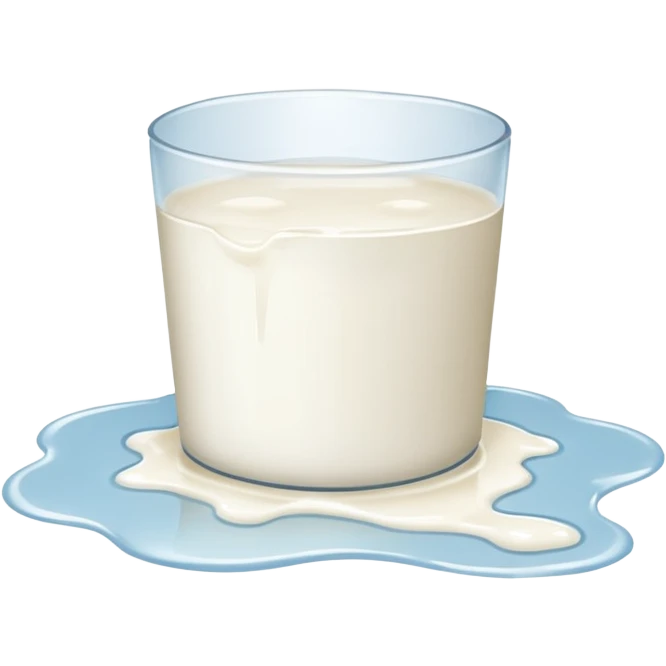 spoiled spilled milk emoji