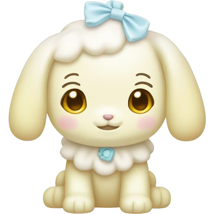 pastel yellow cinnamoroll  emoji