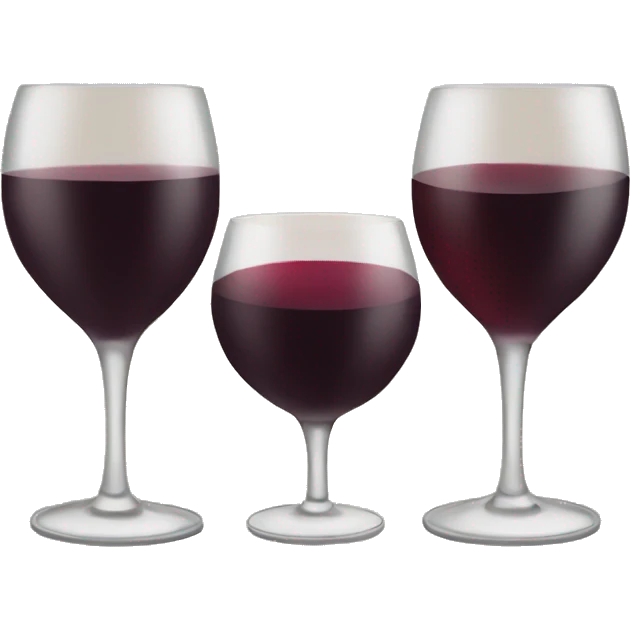 Wine flight  emoji