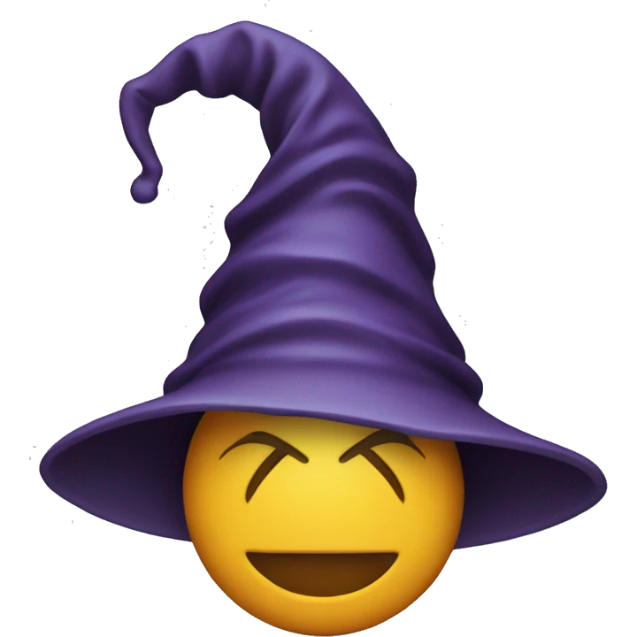 a chart wearing a wizard hat emoji