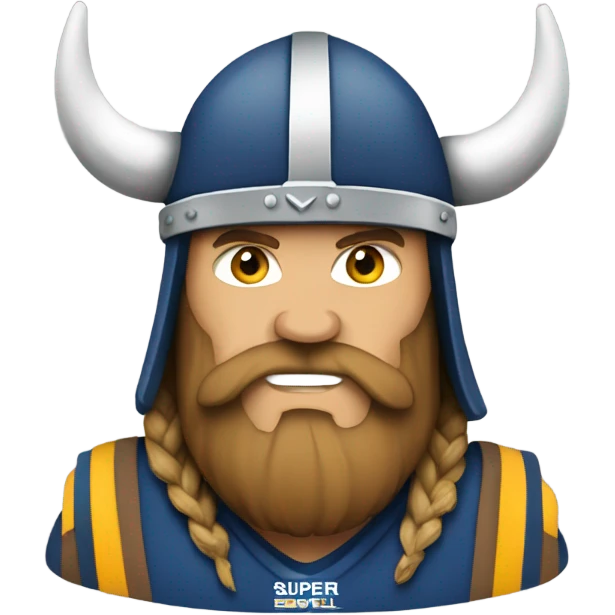 Viking Super Bowl  emoji
