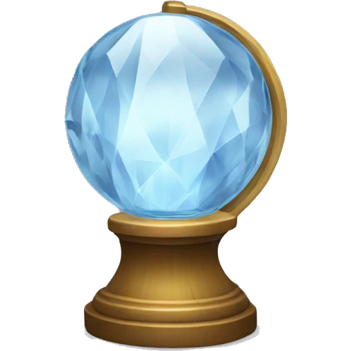 crystal ball lamp emoji