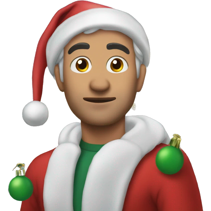 The night before Christmas  emoji