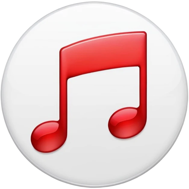 Apple music logo emoji