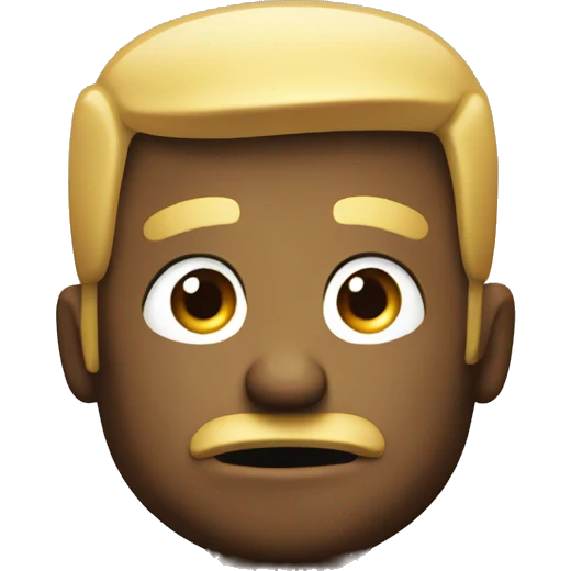 shrugging emoji that is classic/old roblox style emoji