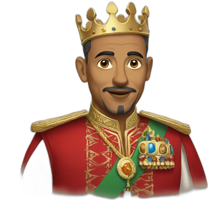 King of Morocco emoji