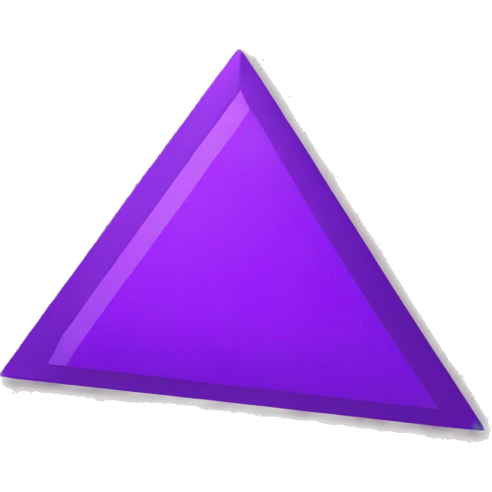 Purple lower right triangle emoji