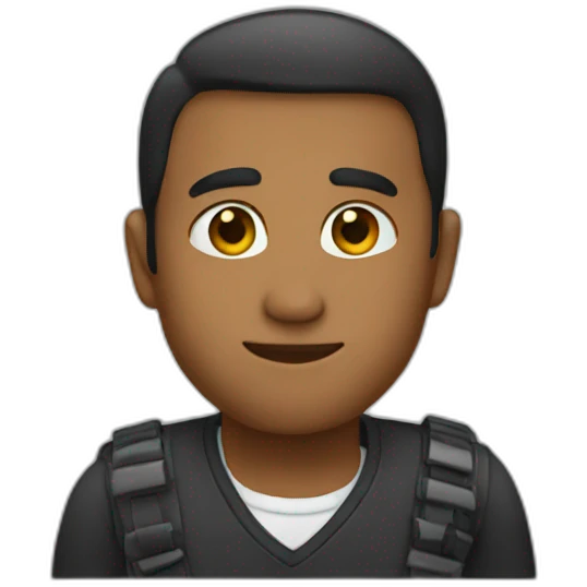 look behind the shoulder emoji