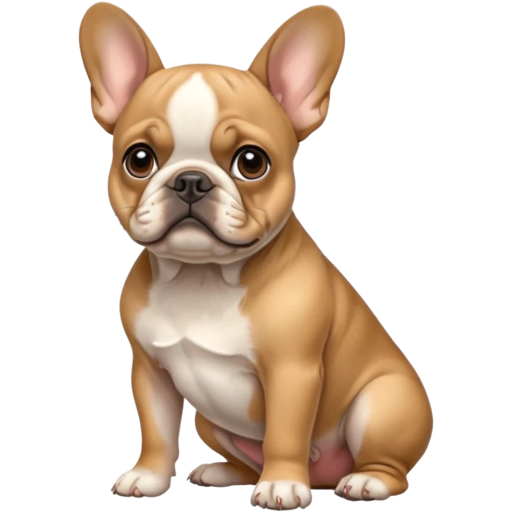 French miniature bulldog emoji